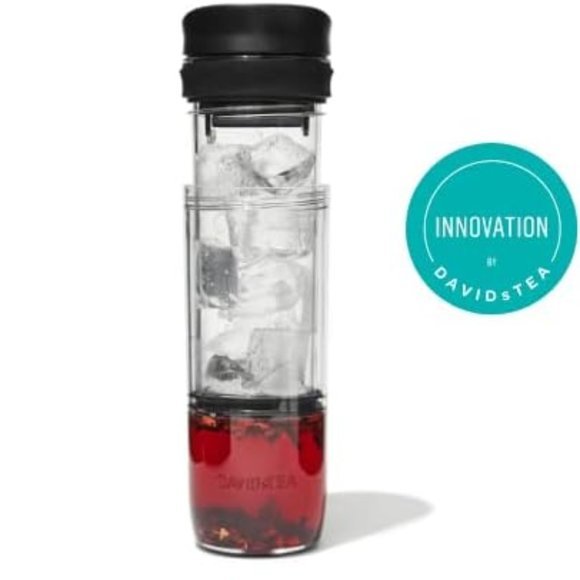 šFree w/Purchaseš David's Tea - Iced Tea Press - Flamingo - 16 oz - Picture 5 of 6